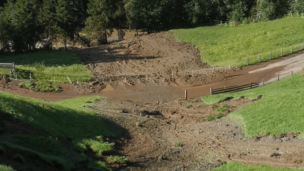 Mehrere Muren gingen in Wald im Pinzgau ab. 