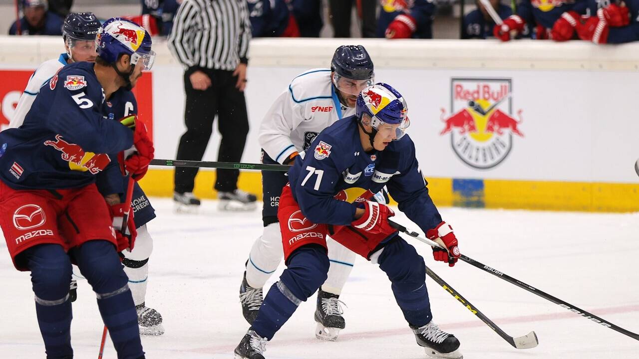 Auf Zuspiel von Raffl gelang dem Finnen „Mixa“ Järvinen (71) sein erstes Tor für Salzburg. 