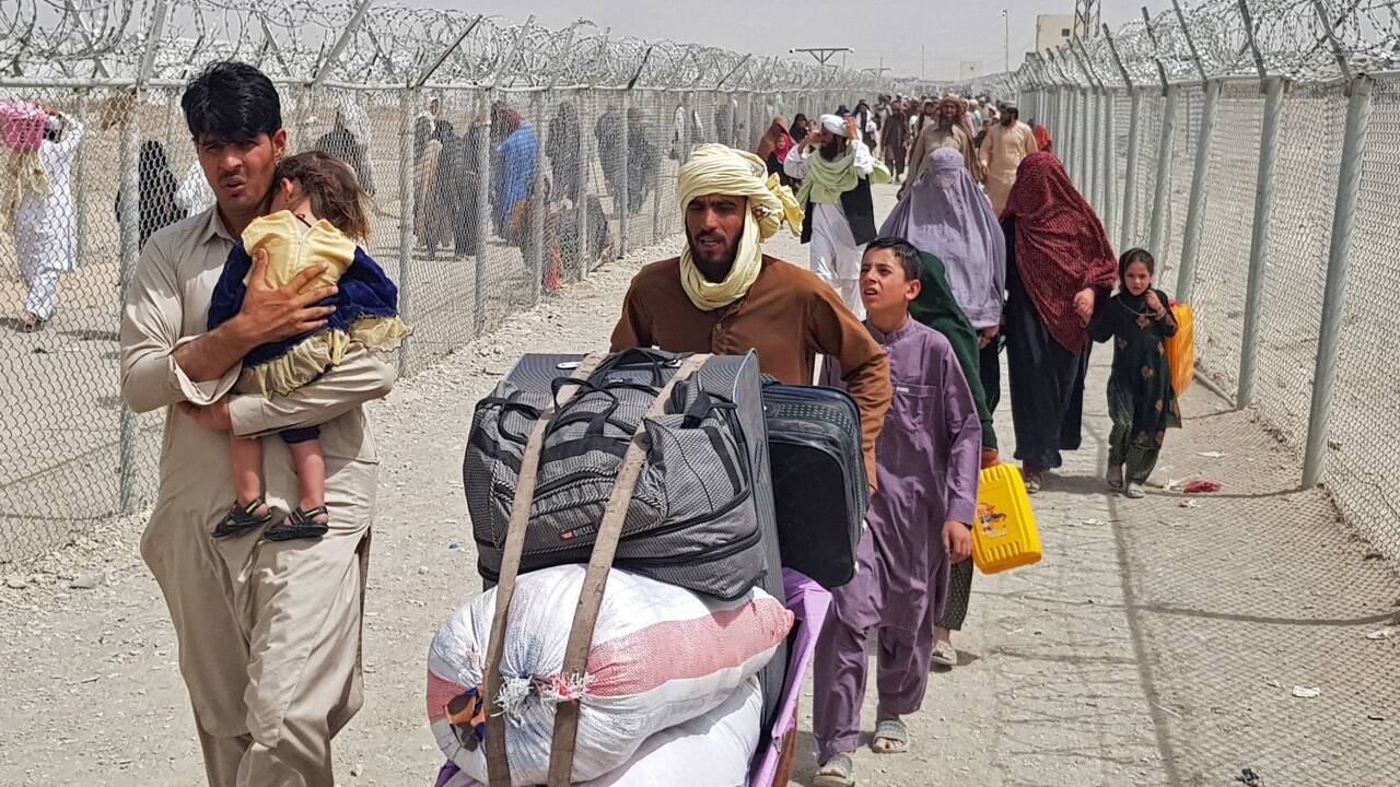 Viele Afghanen sind auf der Flucht. 