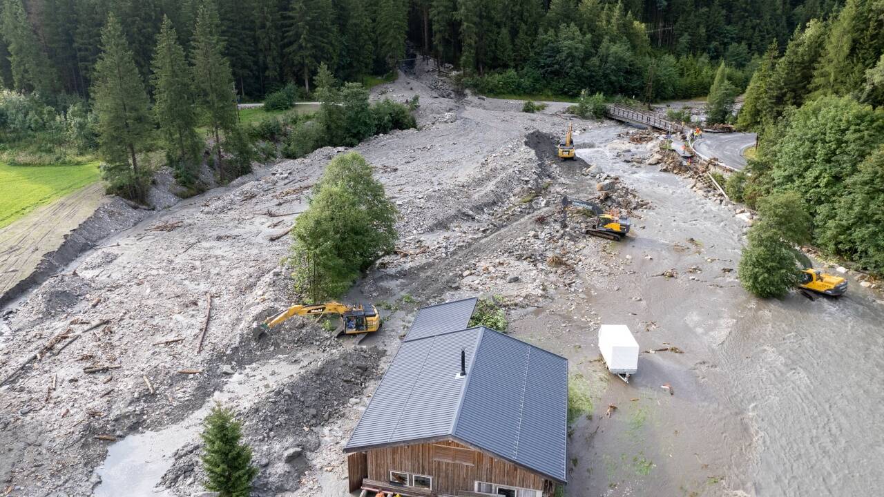 Auch der Pinzgau wurde schwer von den Unwettern getroffen. 