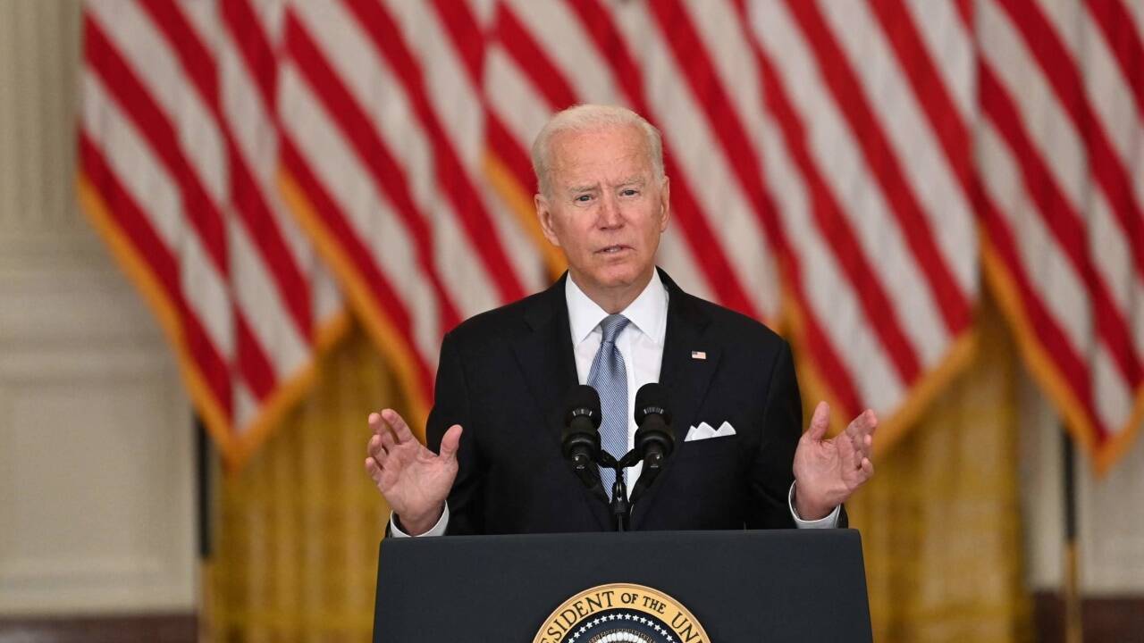 US-Präsident Joe Biden steht zur Entscheidung, aus Afghanistan abzuziehen.  