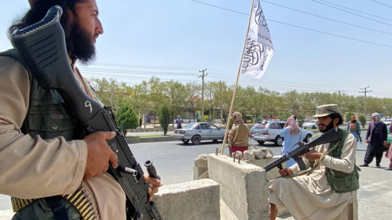 Taliban-Kämpfer kontrollieren Kabul 