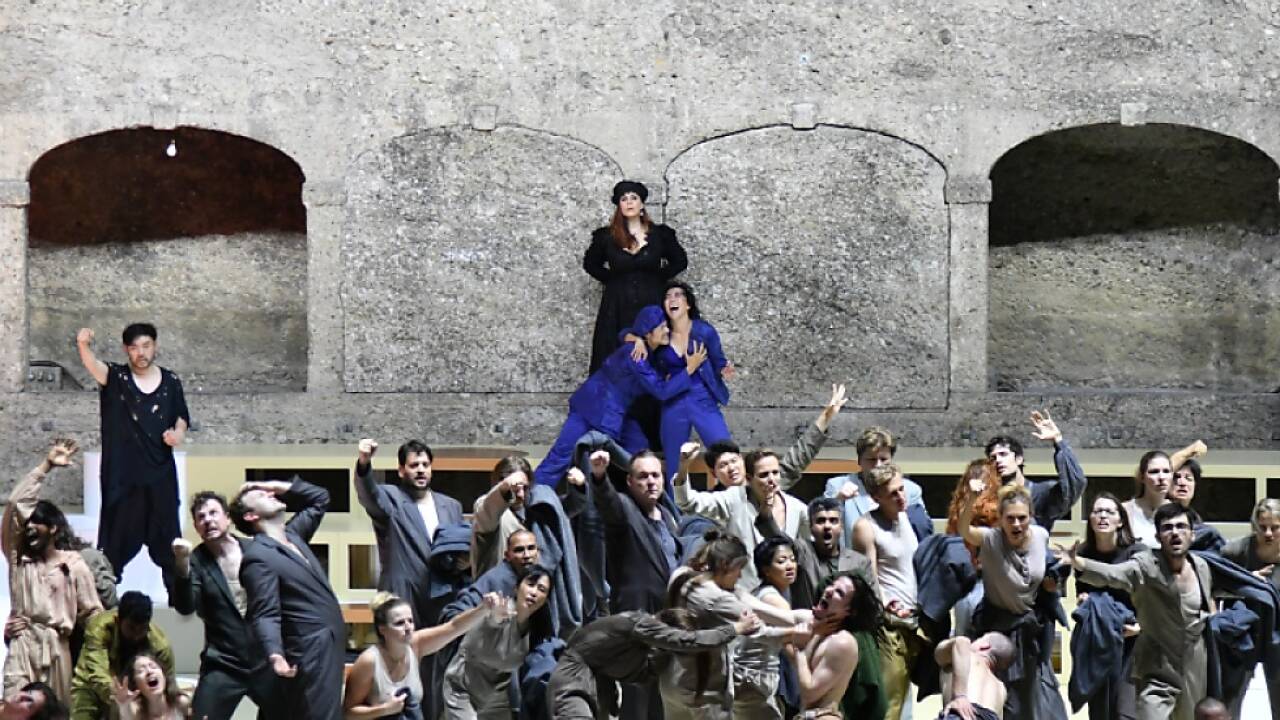 Massenchoreografien prägten den Opernsommer der Salzburger Festspiele 