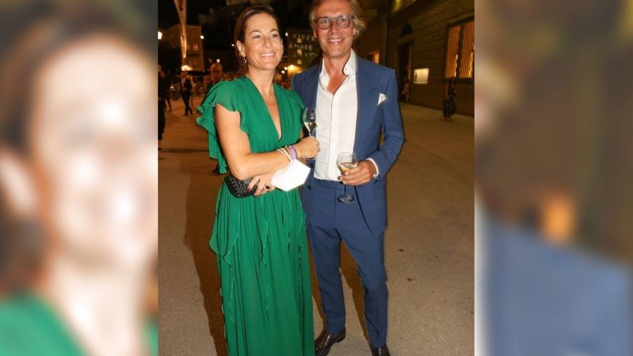 Birgit Lauda kam in Begleitung von Marcus Sieberer.  