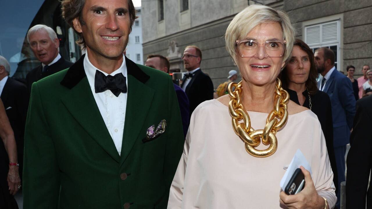 Gloria Fürstin von Thurn und Taxis und Pierre Pelegry.  