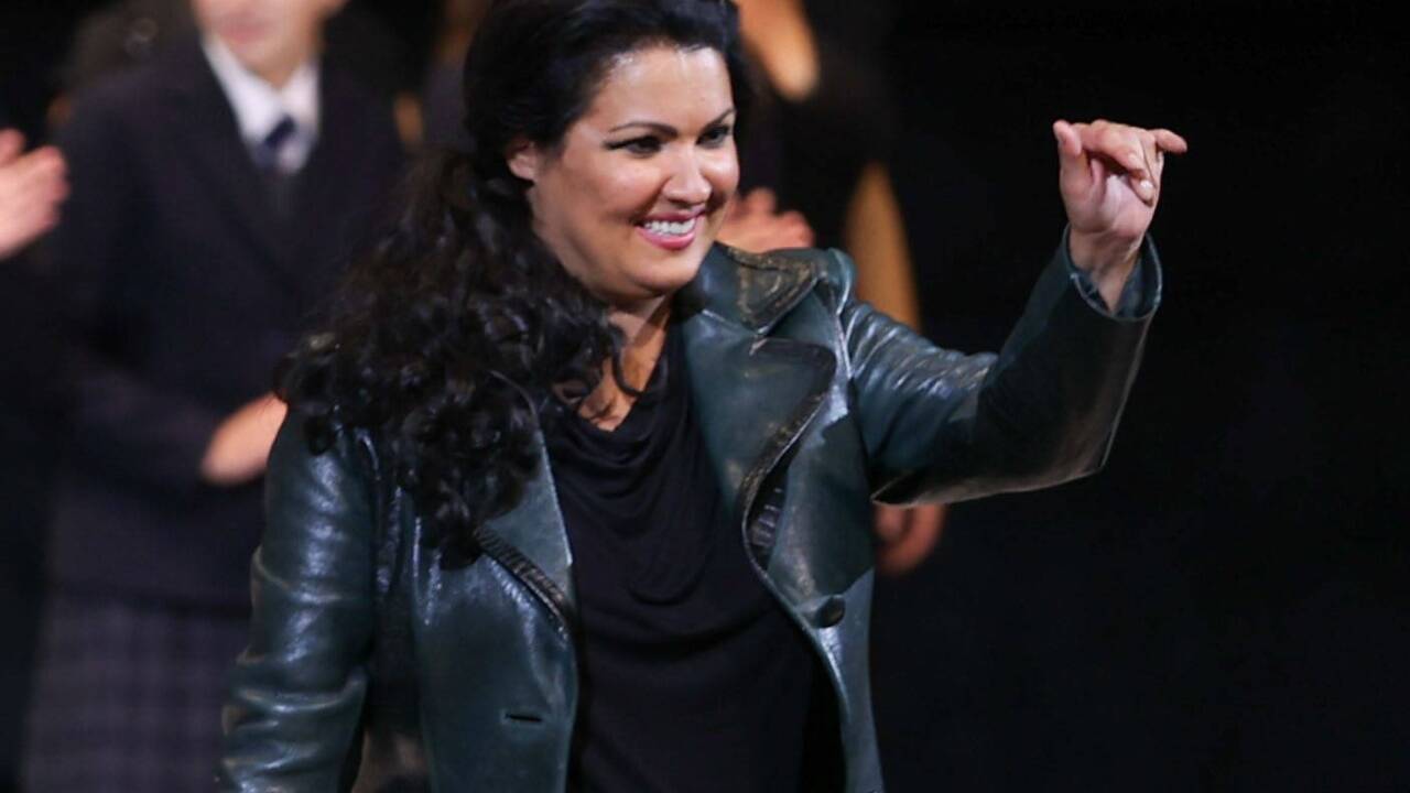 Anna Netrebko wurde im Großen Festspielhaus bejubelt, ihre Freude darüber war groß.  