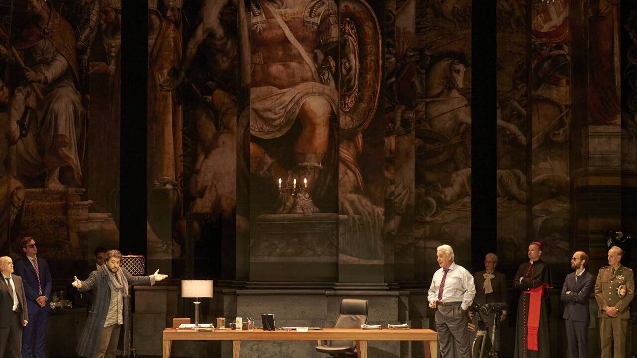 Szene aus „Tosca“ 