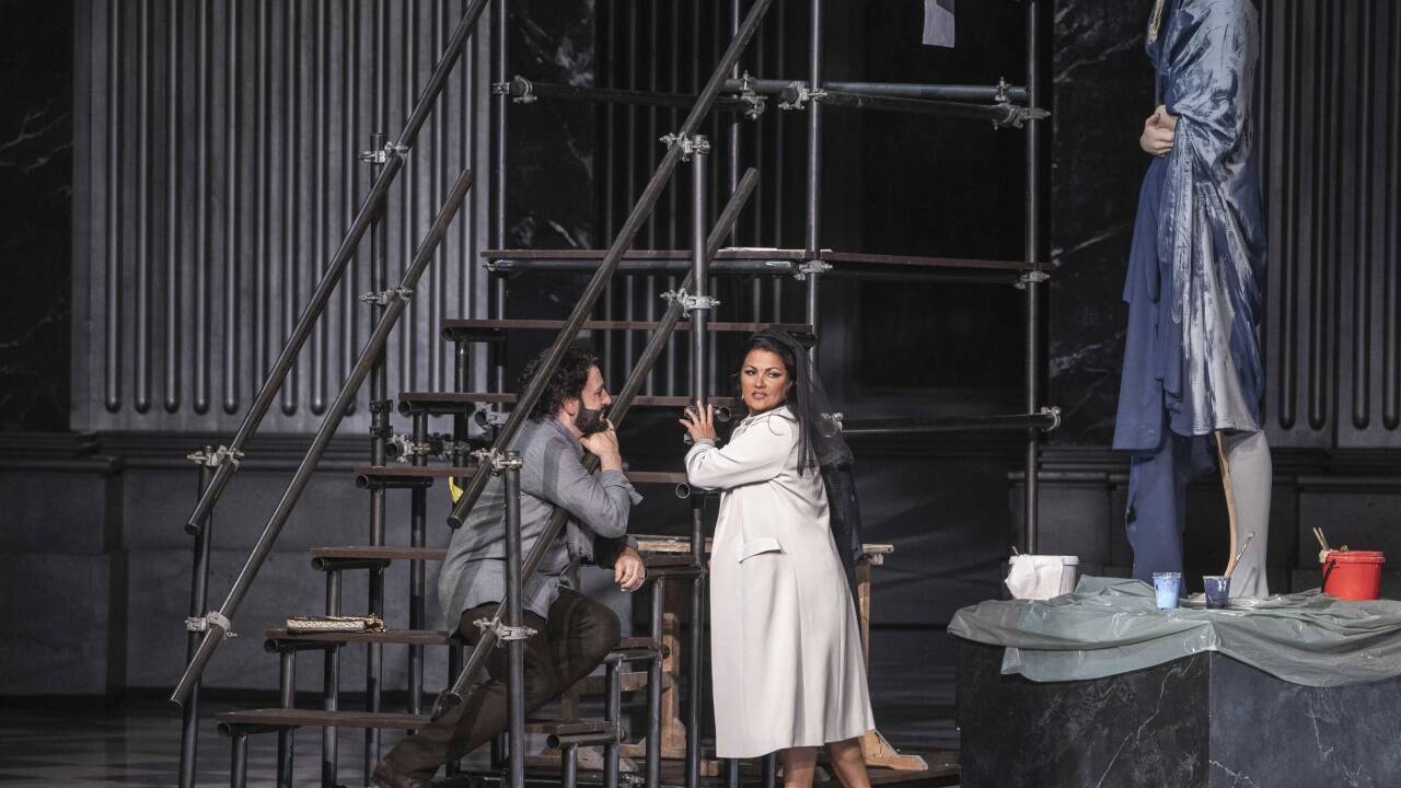 Szene aus „Tosca“ 