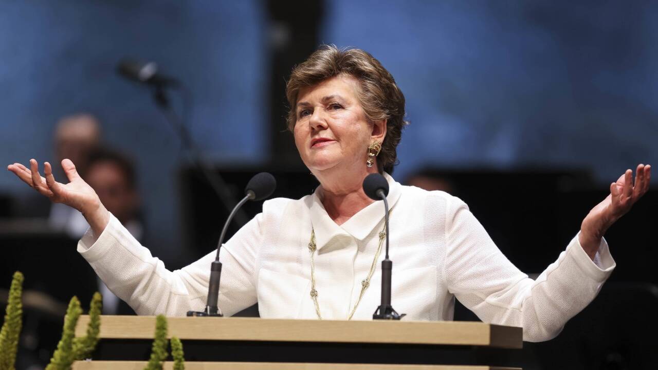 Abschied: Festspielpräsidentin Helga Rabl-Stadler am Sonntag, 25. Juli 2021, anlässlich der Eröffnung der Salzburger Festspiele. 