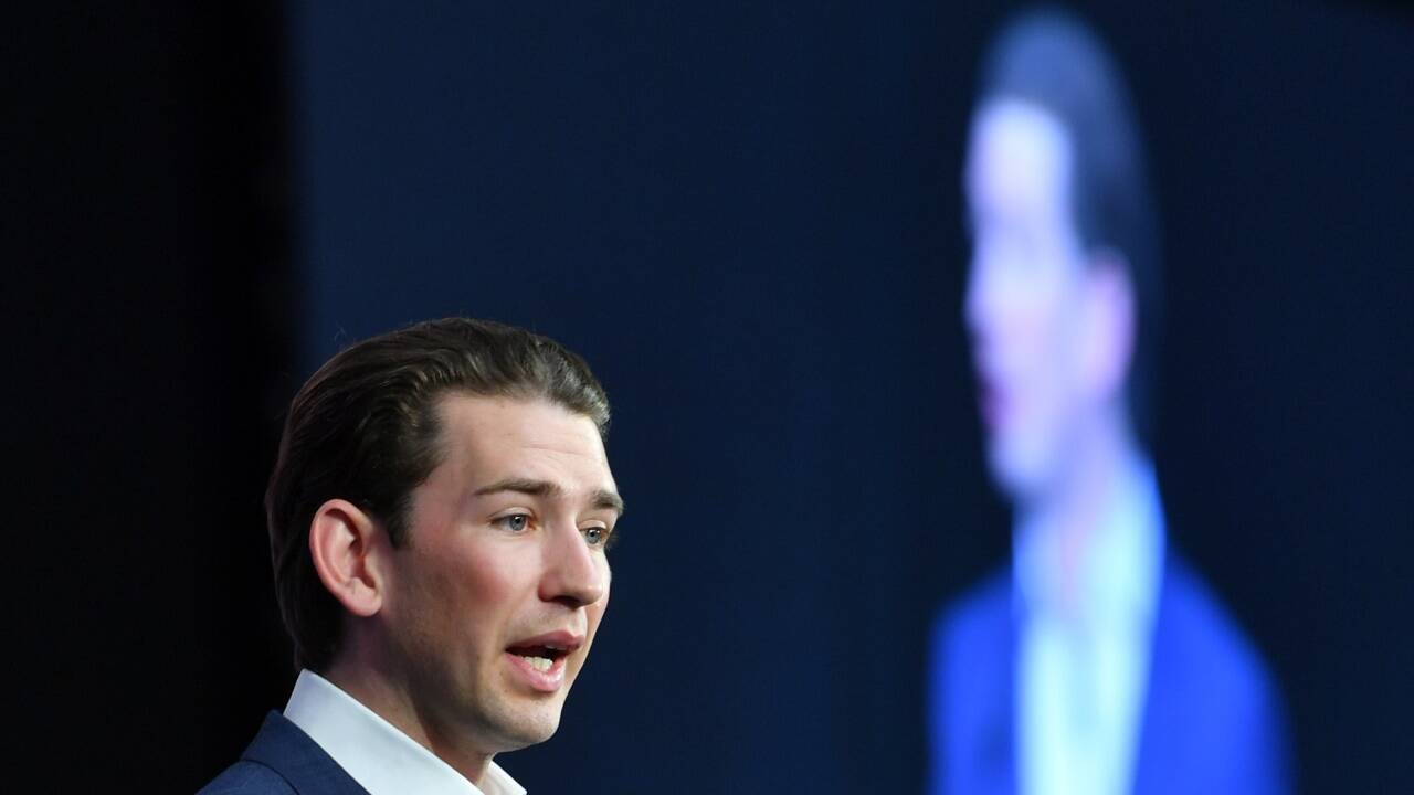 Sebastian Kurz auf dem Sprung in den Kanzlersessel: Das Bild entstand beim ÖVP-Parteitag am 1. Juli 2017, bei dem Kurz erstmals zum ÖVP-Obmann gewählt wurde.  