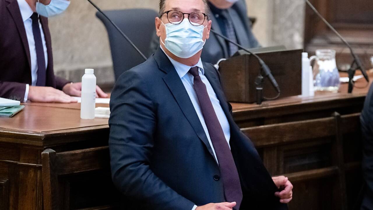 Ex-FPÖ-Chef Strache droht eine Haftstrafe im Fall eines Schuldspruchs. 