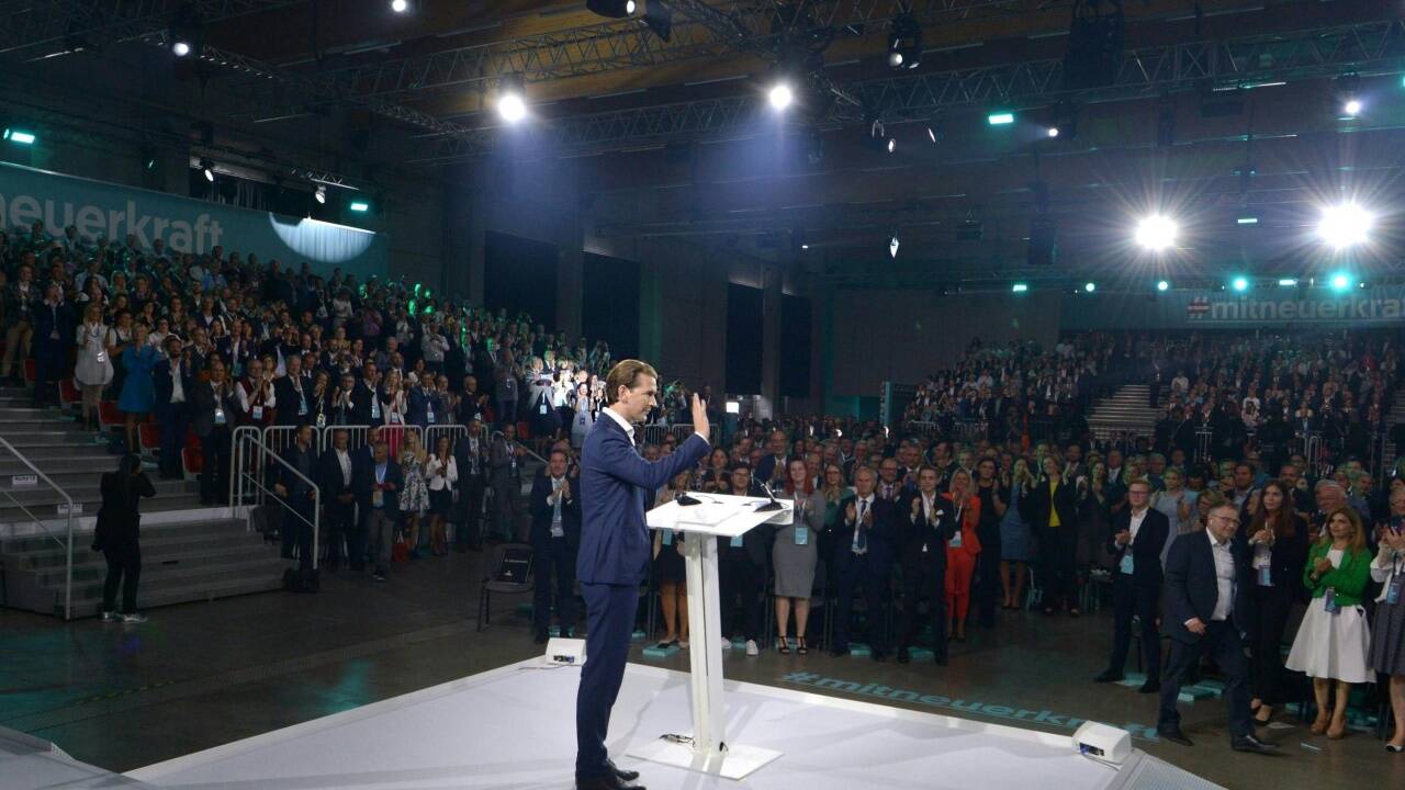Der Parteitag drehte sich um Sebastian Kurz. 