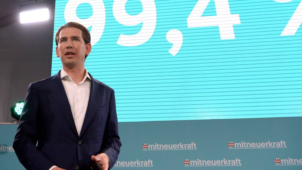 Der Parteitag drehte sich um Sebastian Kurz. 