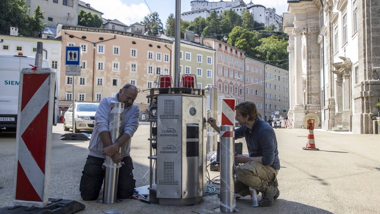 Die Polleranlage wird Richtung Rudolfsplatz verlegt.  