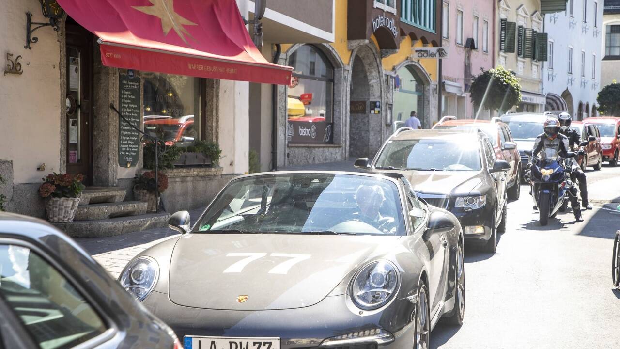 Das Ortszentrum Gollings ist vom Autobahn-Ausweichverkehr besonders betroffen. 