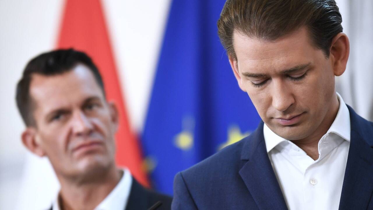 Sebastian Kurz und Wolfgang Mückstein bei der Verkündung der Maßnahmen am Mittwoch, 8. September 2021 in Wien.  