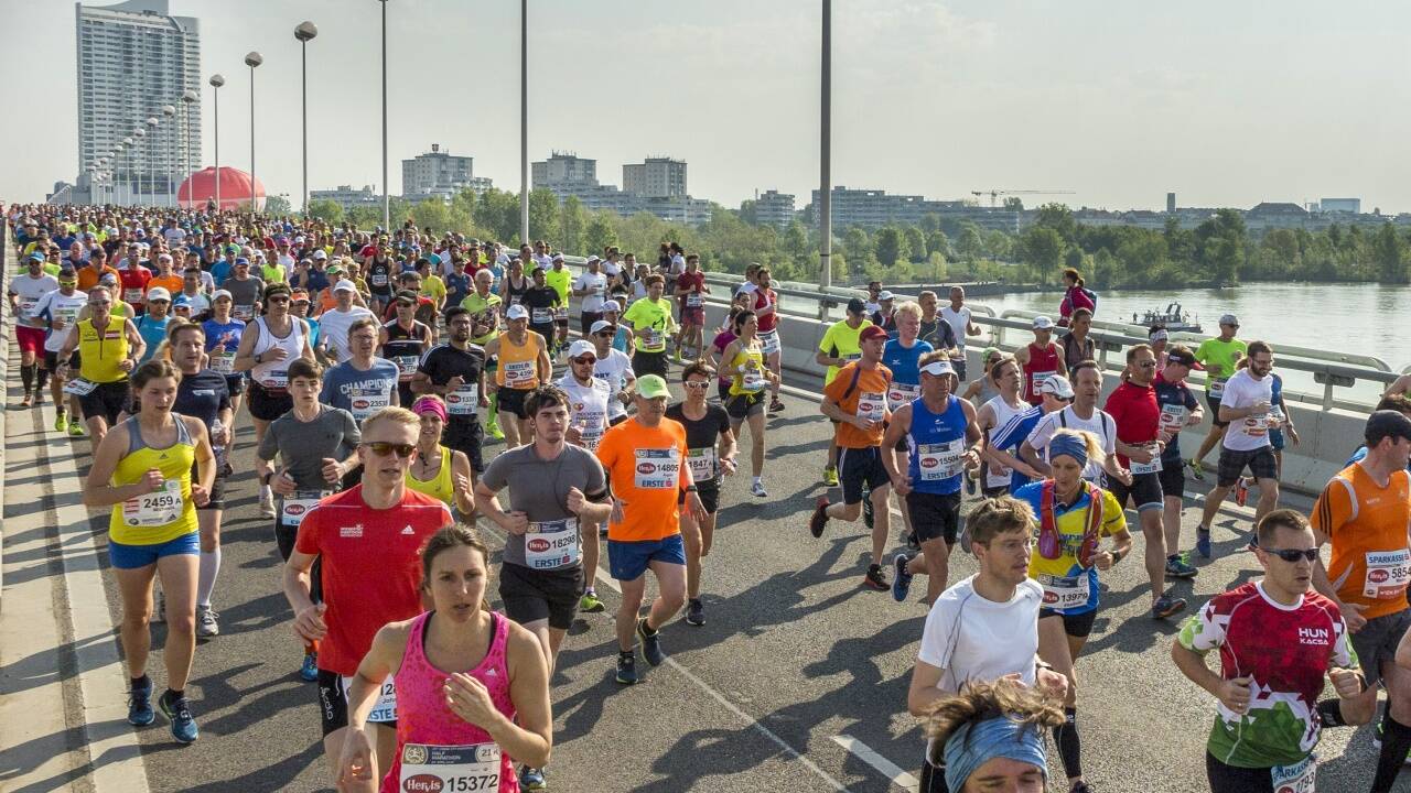 In Wien fällt der Startschuss in den Marathon-Herbst unter Corona-Bedingungen. In Wien fällt der Startschuss in den Marathon-Herbst unter Corona-Bedingungen.