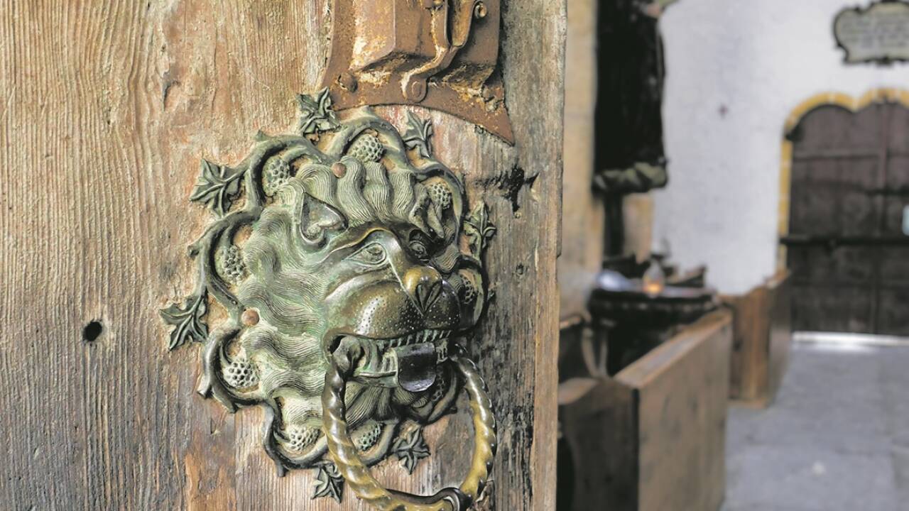Der mystische Löwe von St. Leonhard. 