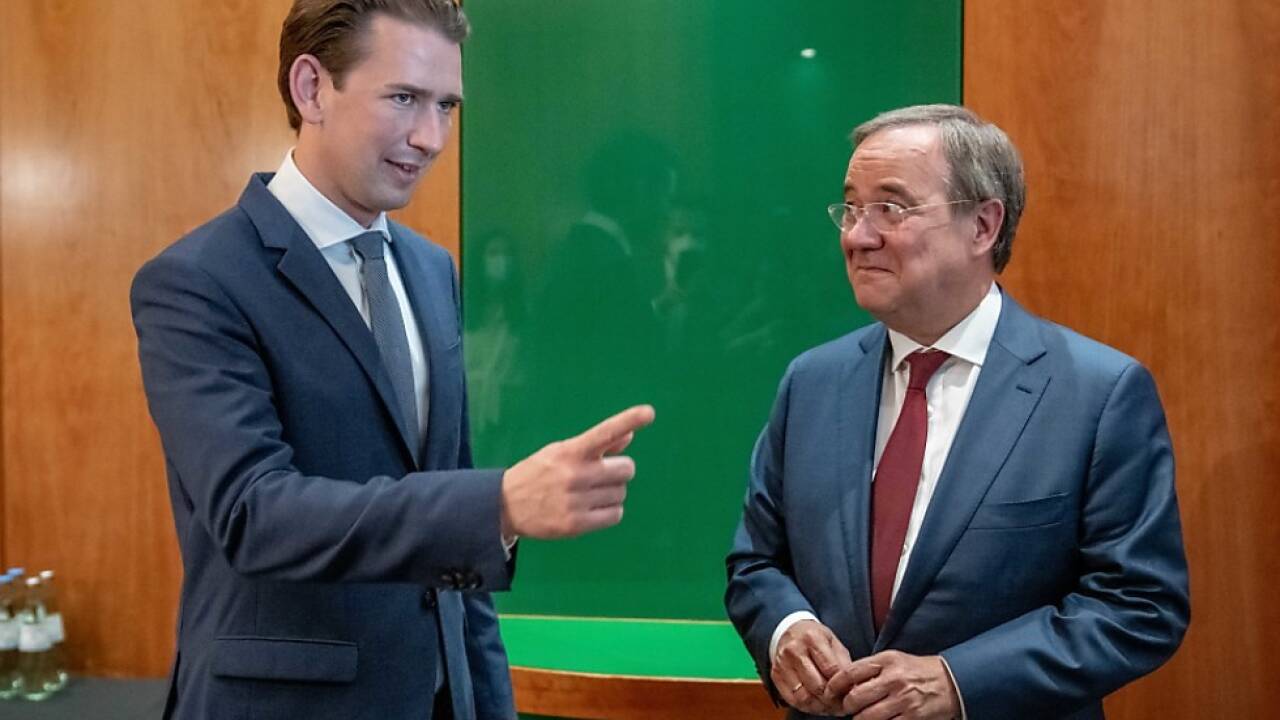 Kurz ist von deutschem Kanzlerkandidaten Laschet "überzeugt" Kurz ist von deutschem Kanzlerkandidaten Laschet 'überzeugt'