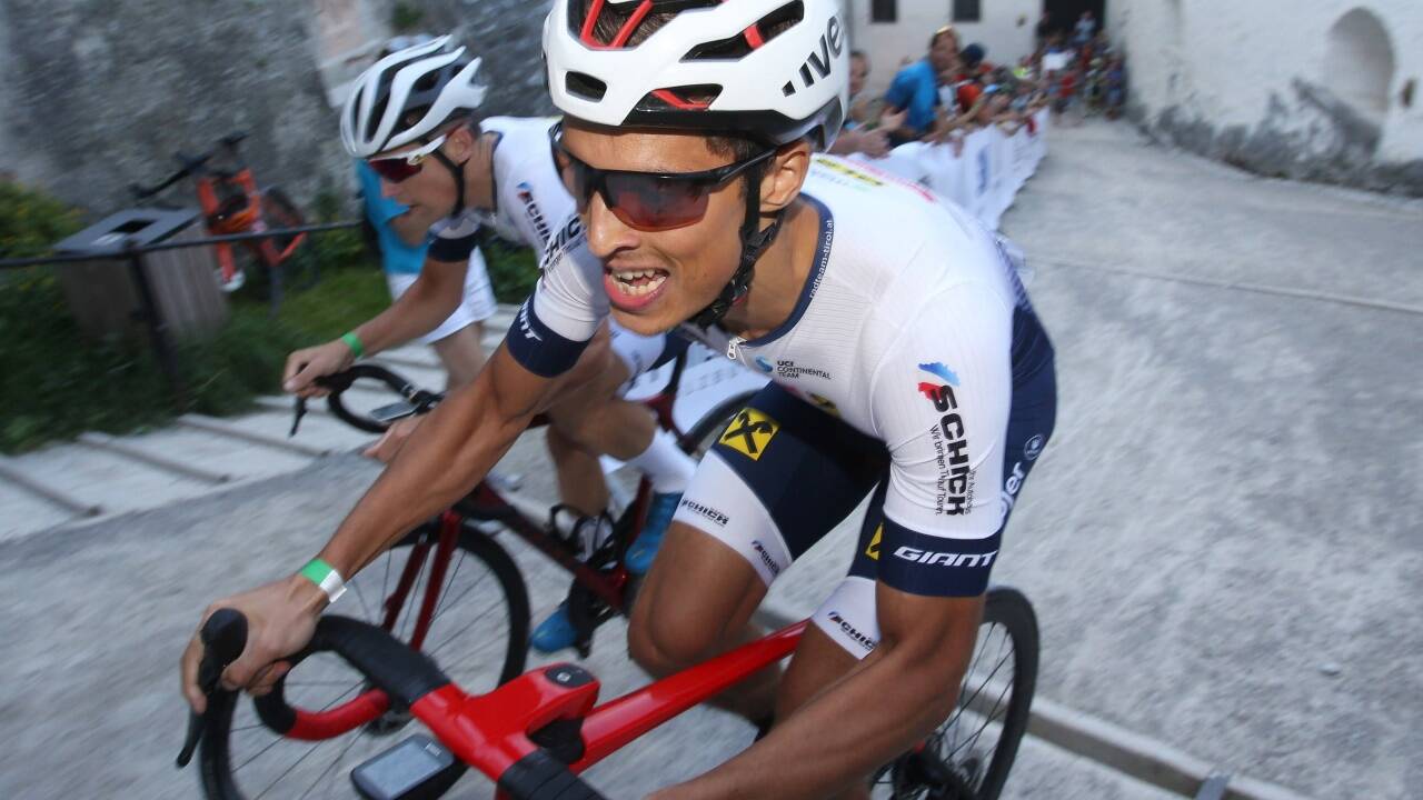 Gegen die Schwerkraft in schönster Umgebung: City Hill Climb in Salzburg. Gegen die Schwerkraft in schönster Umgebung: City Hill Climb in Salzburg.