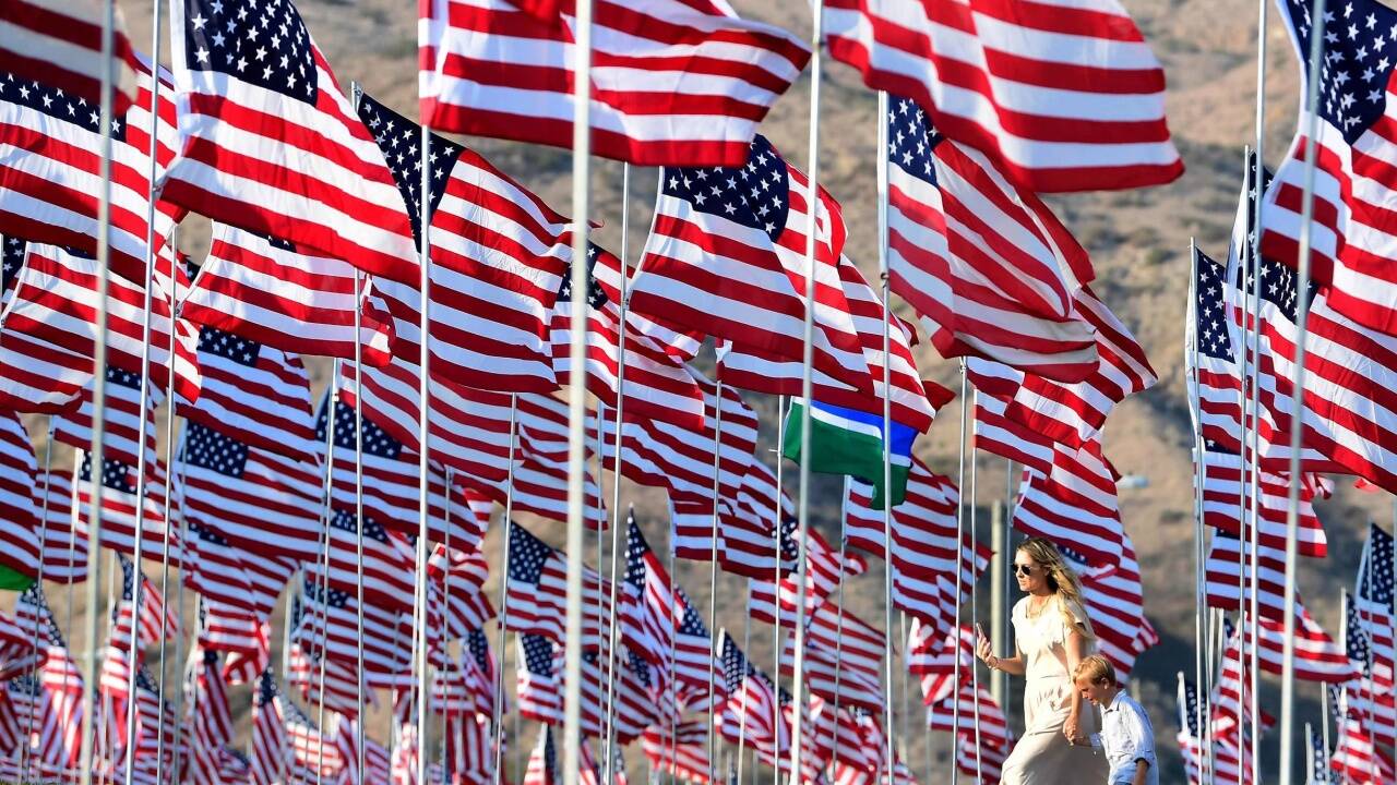 Die USA erinnern sich an 9/11. Die USA erinnern sich an 9/11.