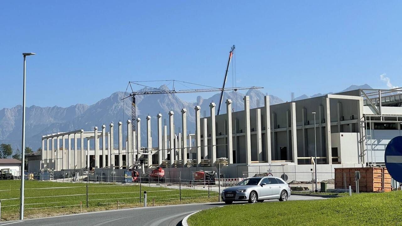 Diese Baustelle grüßt auch.  