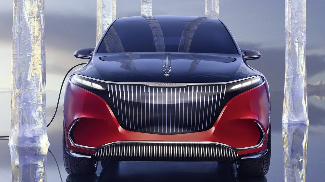 Das obere Ende: der Maybach EQS. 