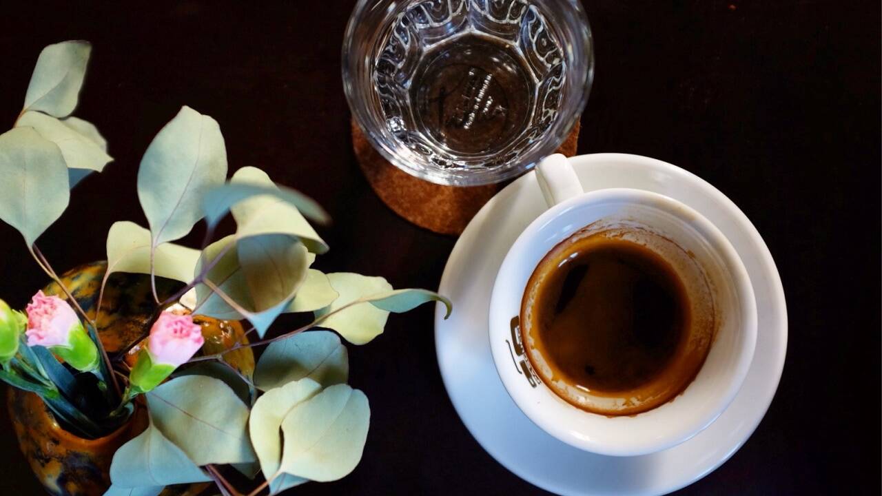 Der Kaffee im Tula kommt aus Rimini.  