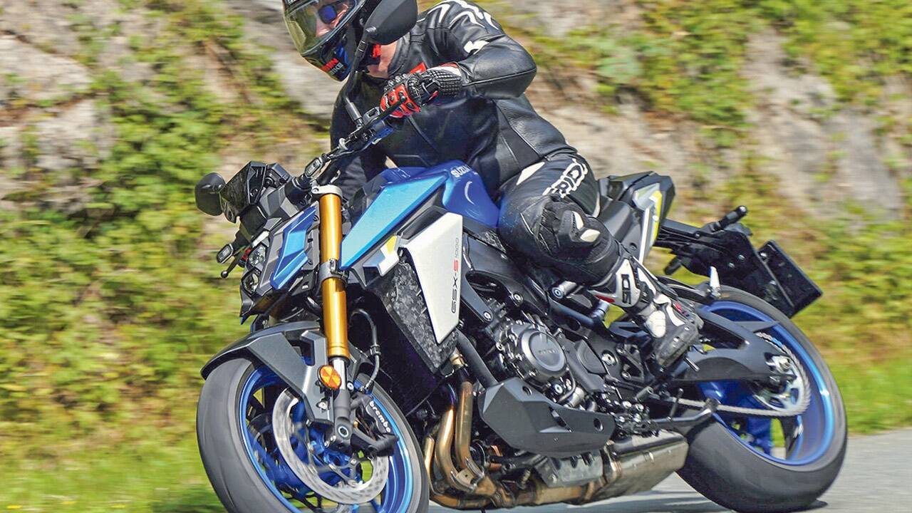 Suzuki GSX-S1000 – kurvige Landstraßen sind ihr Terrain. 