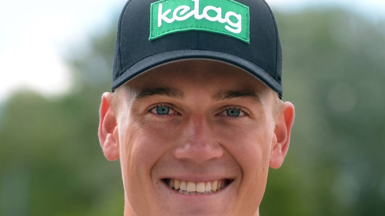 Felix Oschmautz bläst bei der Bratislava-WM zum Angriff/Archivbild 
