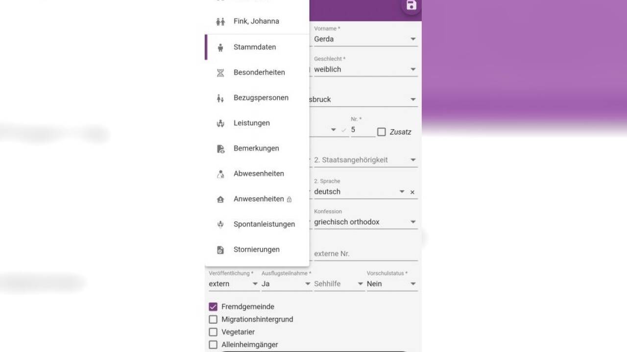 Die Hokita Eltern-App hat mehrere Funktionen.  