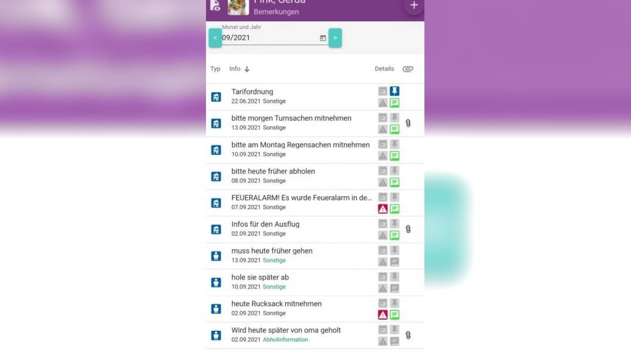 Die Hokita Eltern-App hat mehrere Funktionen.  