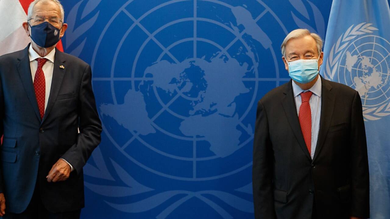 Bundespräsident Van der Bellen bei UN-Generalsekretär Guterres in NY 