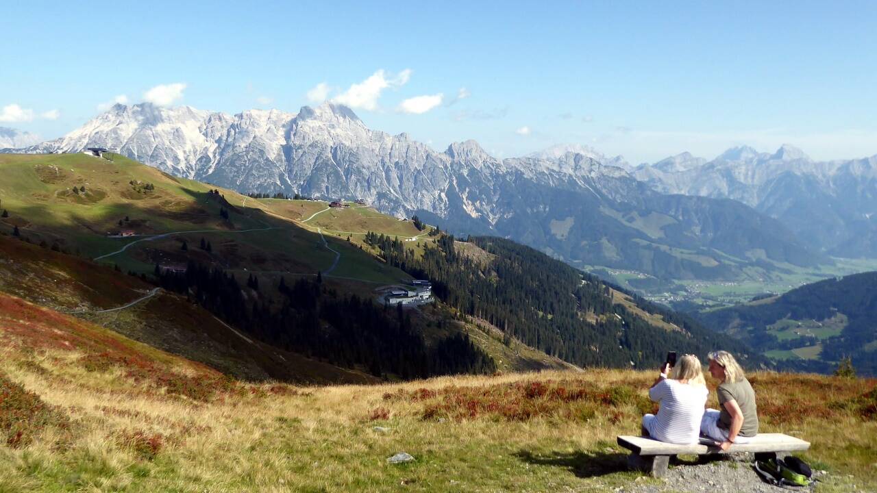 Asitz und Leoganger Steinberge spielen die Hauptrollen. 