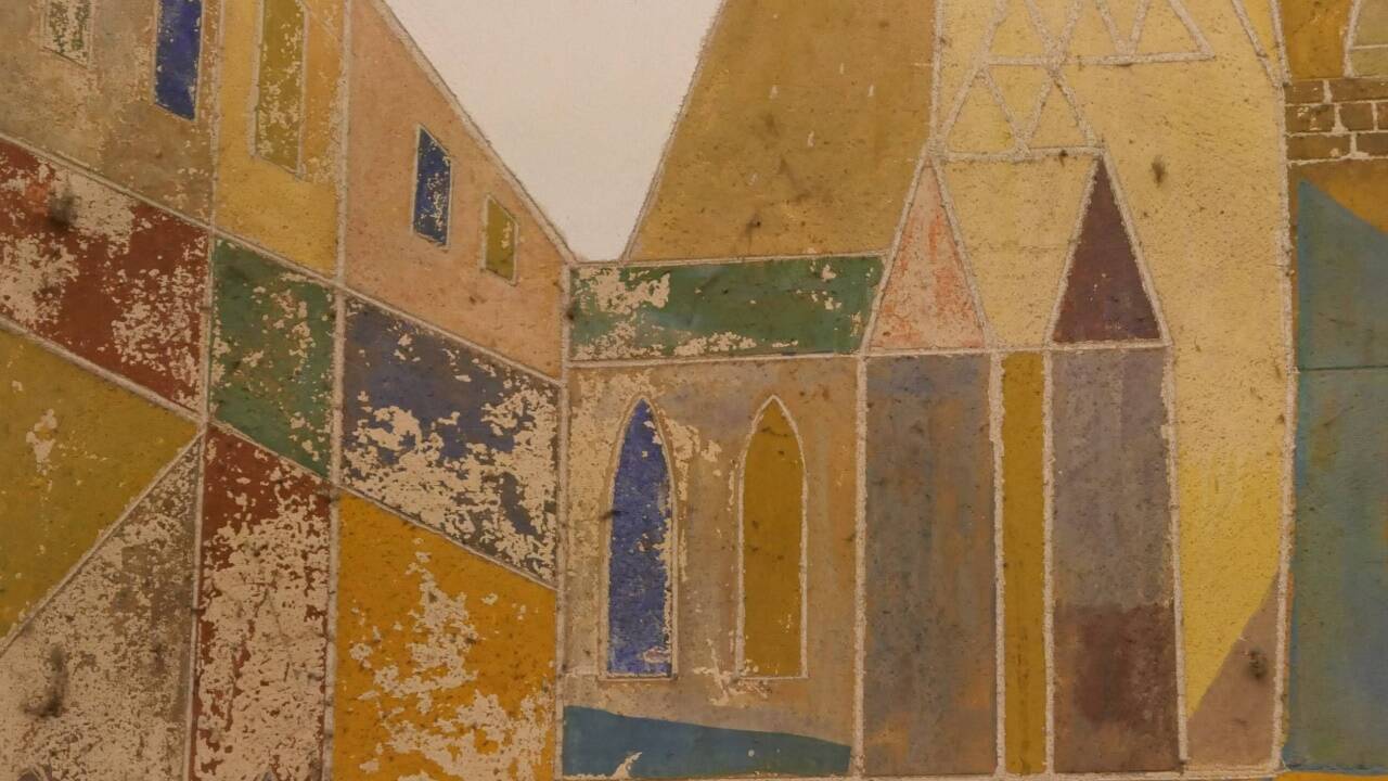Der Dom löst sich aus den Formen heraus.  