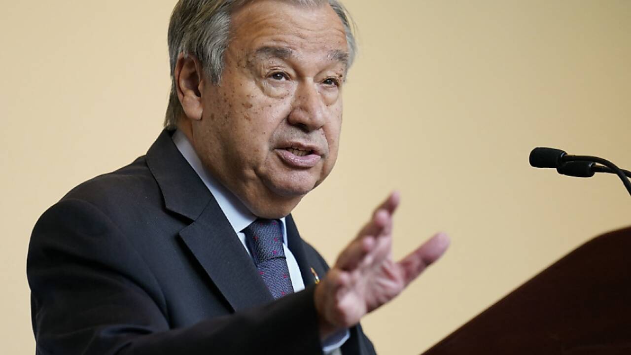 Guterres fordert mehr Klimaschutz  Guterres fordert mehr Klimaschutz