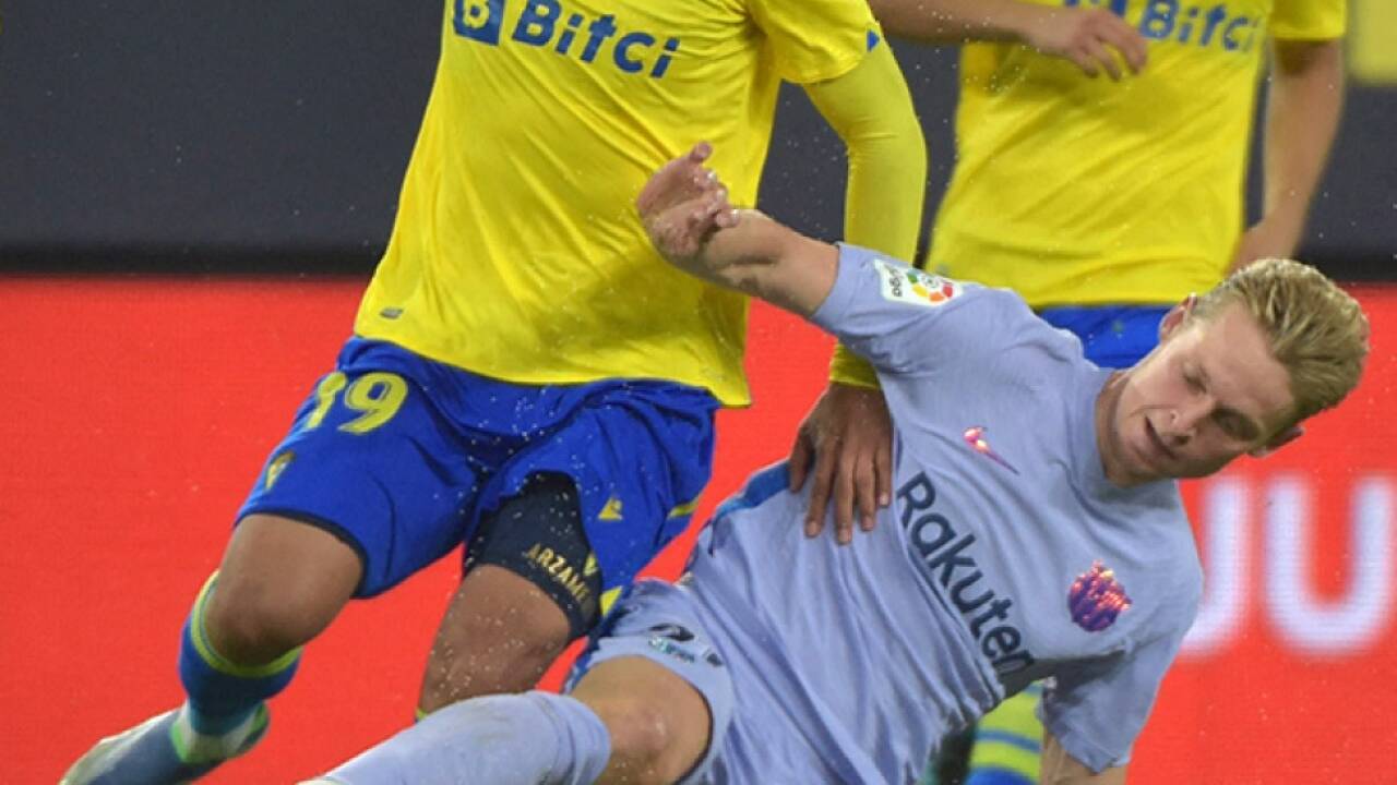 De Jong bei Barcas Nullnummer ausgeschlossen 