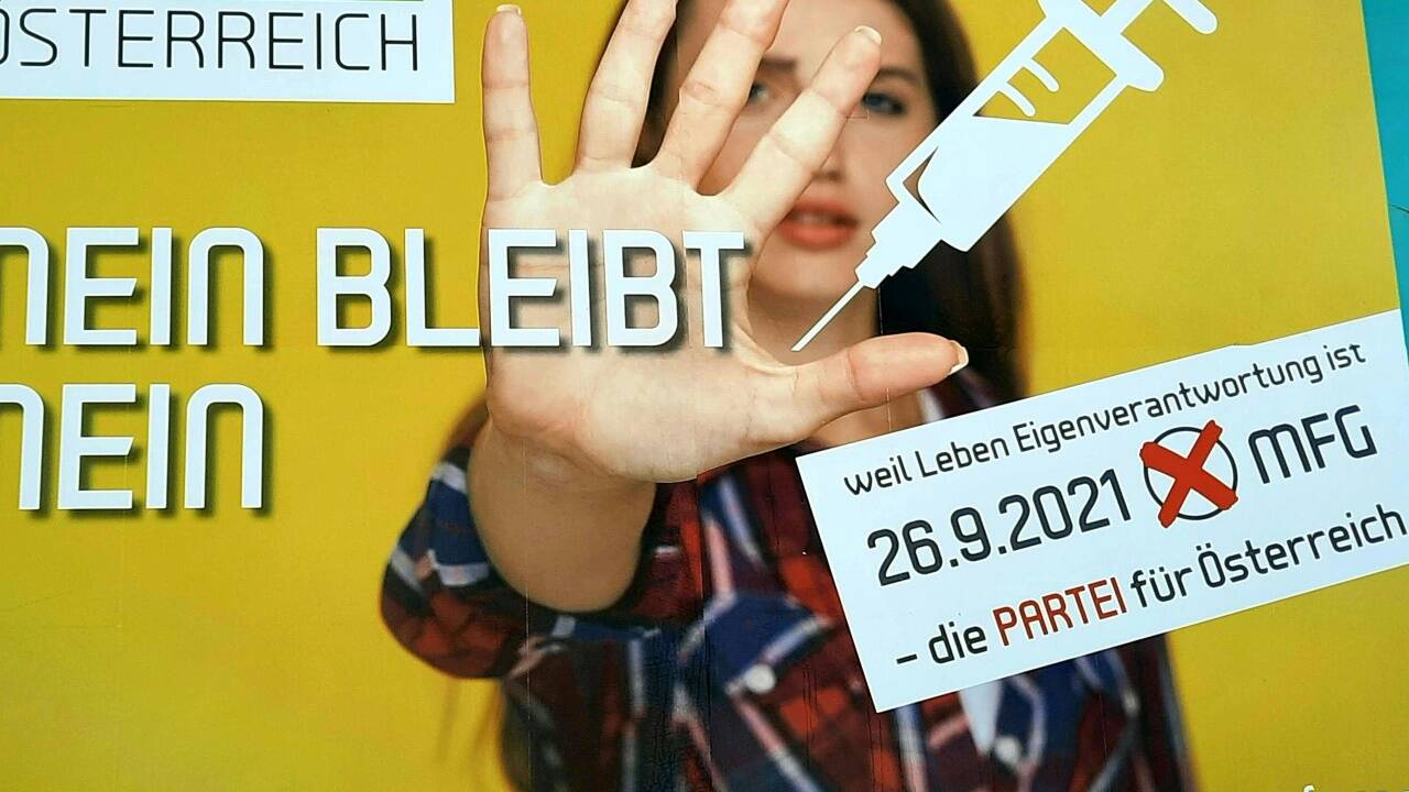 In Oberösterreich wurde am Sonntag eine Partei von Impfgegnern – „Menschen, Freiheit, Grundrechte“ (MFG) – in den Landtag gewählt. 