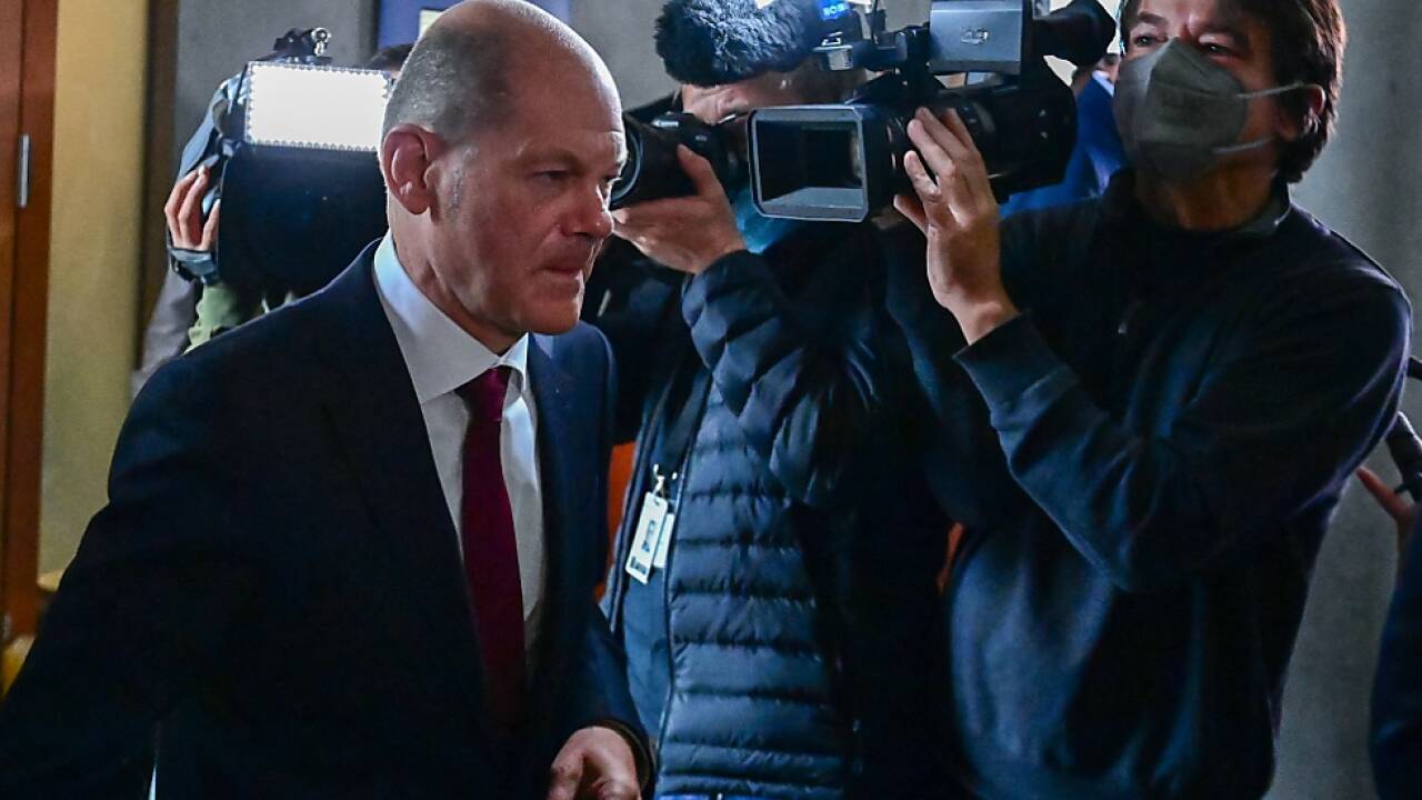 Olaf Scholz fährt einen unerwarteten Wahlsieg ein  Olaf Scholz fährt einen unerwarteten Wahlsieg ein