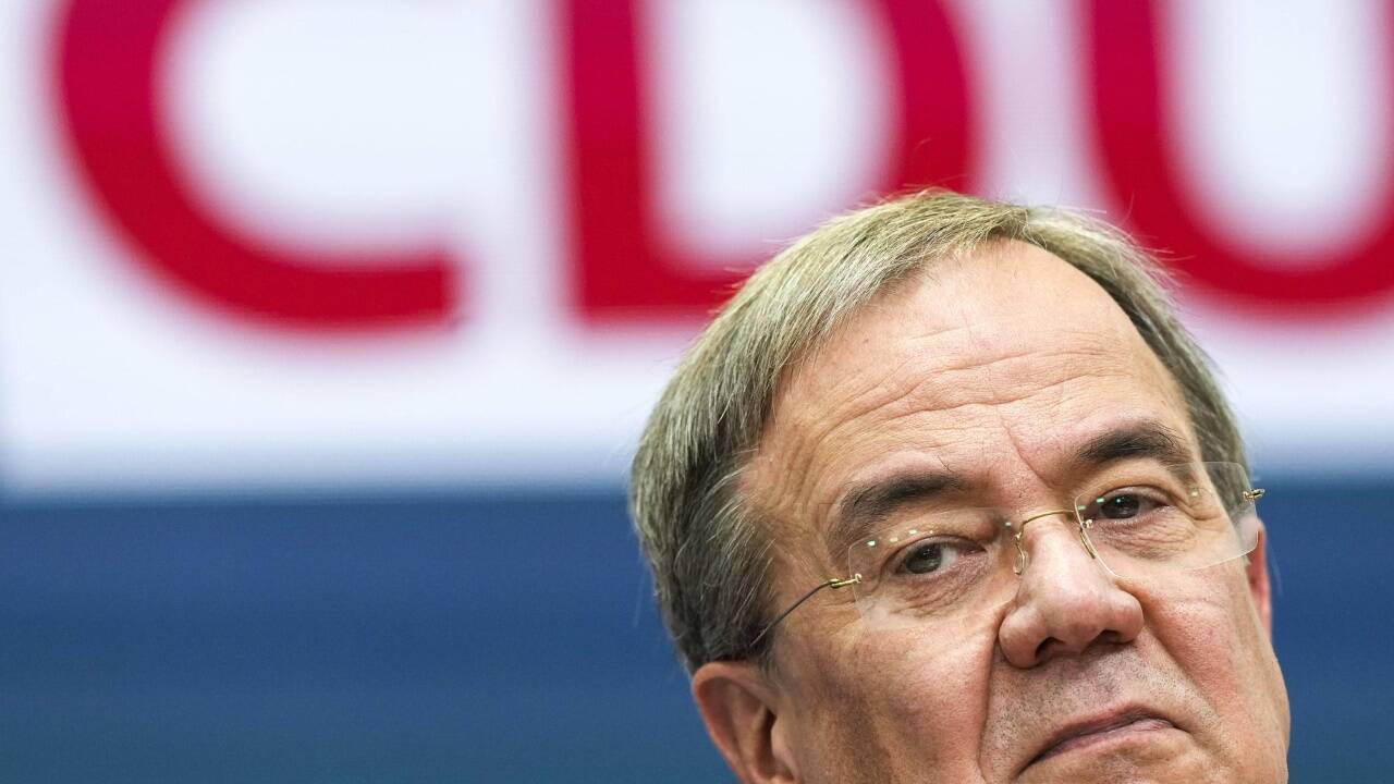 Hat die CDU/CSU in eine historische Niederlage geführt: Kanzlerkandidat Armin Laschet.   Hat die CDU/CSU in eine historische Niederlage geführt: Kanzlerkandidat Armin Laschet.