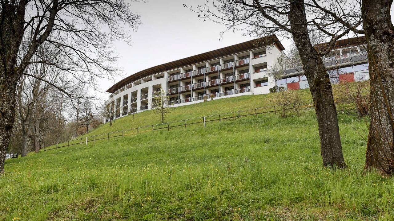 Das Zentrum in Goldegg. 