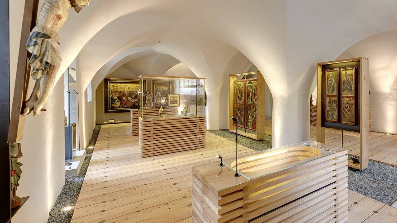 Das Diözesanmuseum „Schatzkammer Gurk“. 