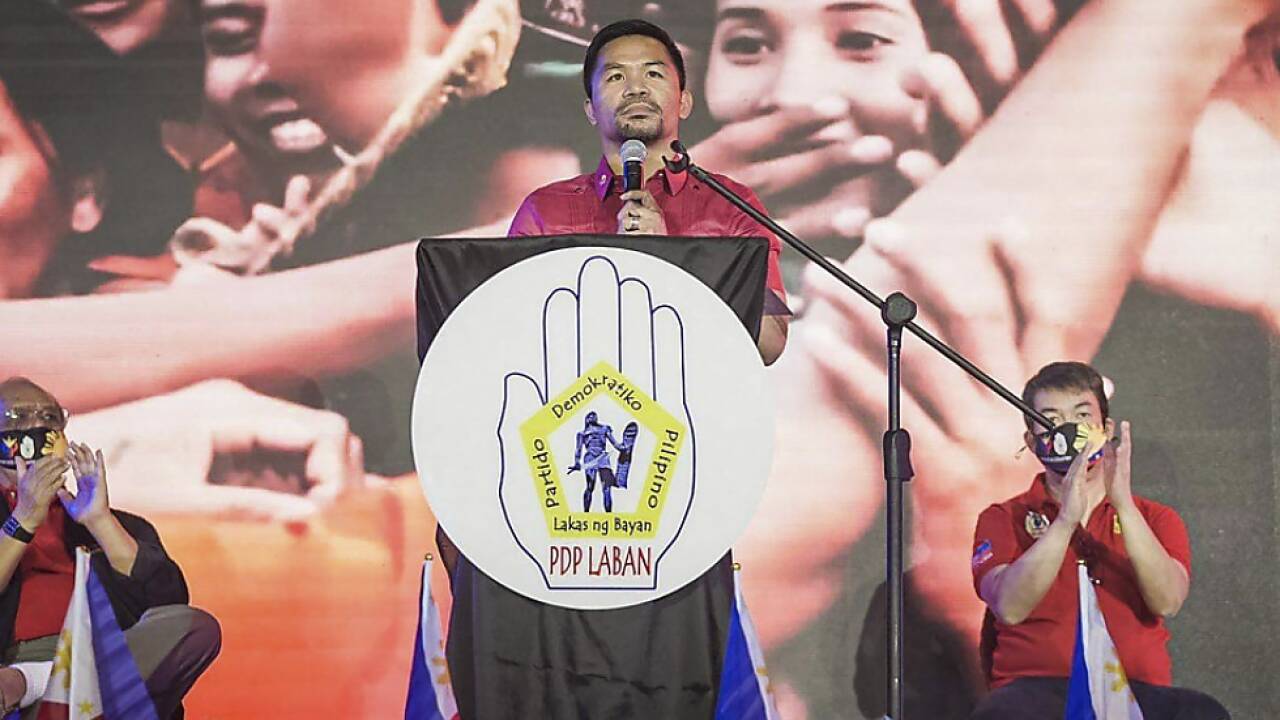 Pacquiao widmet sich nun ganz der Politik 