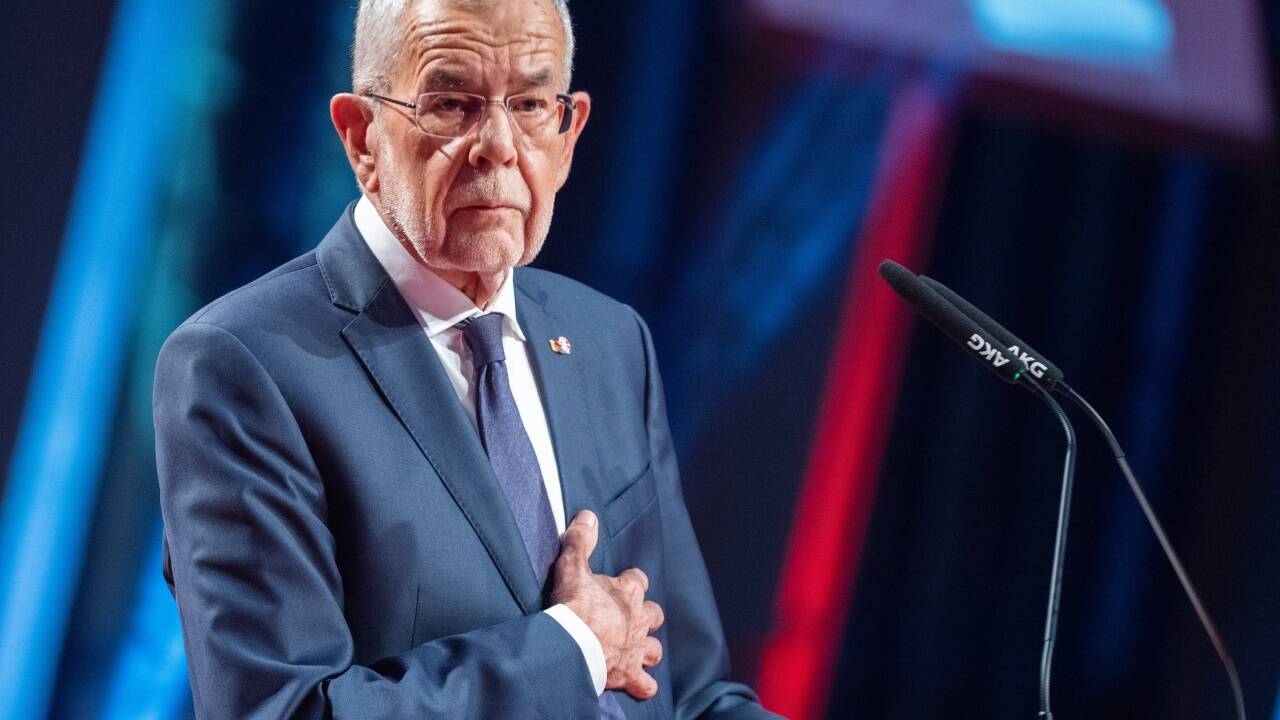 Bundespräsident Alexander Van der Bellen. 