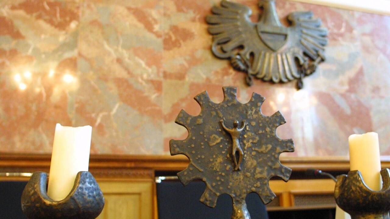 Der Prozess fand im Schwurgerichtssaal des Salzburger Landesgerichts statt.  