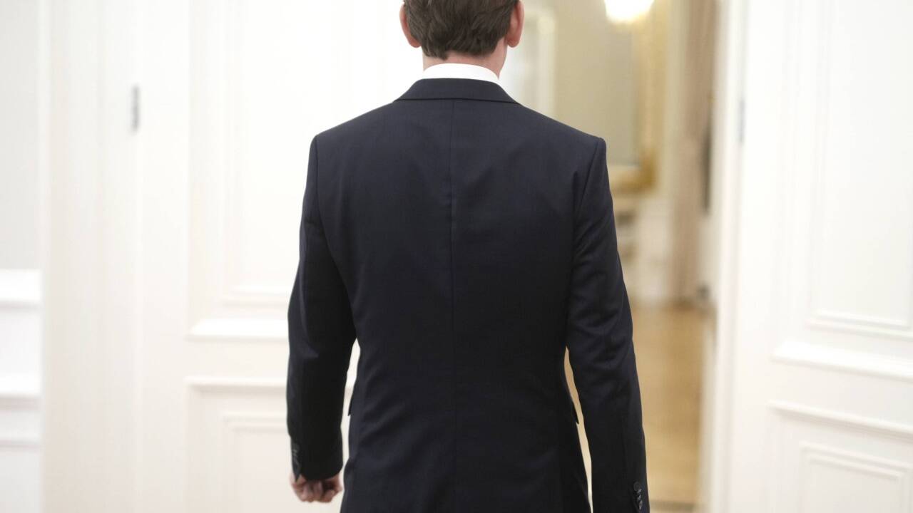 Sebastian Kurz am 8. Oktober. 