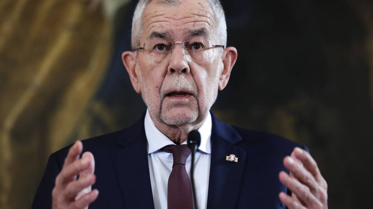 Bundespräsident Alexander Van der Bellen . 