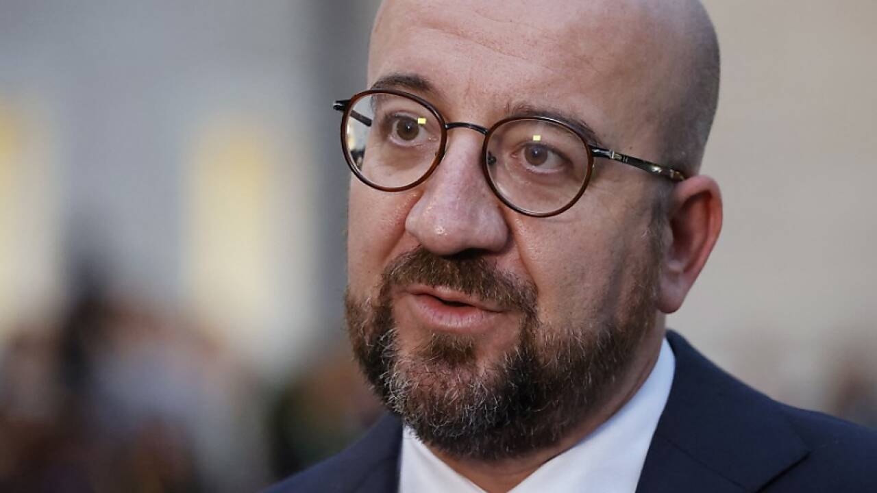 Ratspräsident Michel hatte auch ein Wort des Dankes für Kurz übrig 