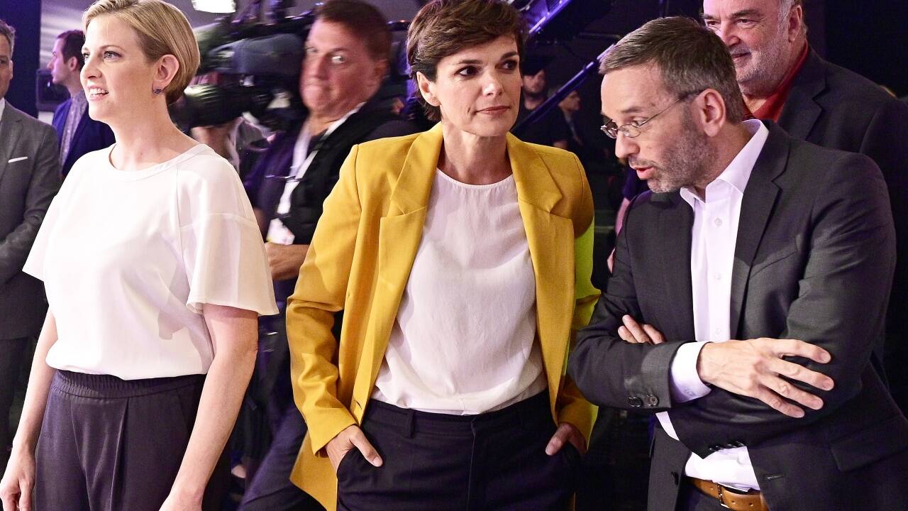 Bilden weiterhin die Opposition: Beate Meinl-Reisinger (Neos), Pamela Rendi-Wagner (SPÖ) und Herbert Kickl (FPÖ). Bilden weiterhin die Opposition: Beate Meinl-Reisinger (Neos), Pamela Rendi-Wagner (SPÖ) und Herbert Kickl (FPÖ).