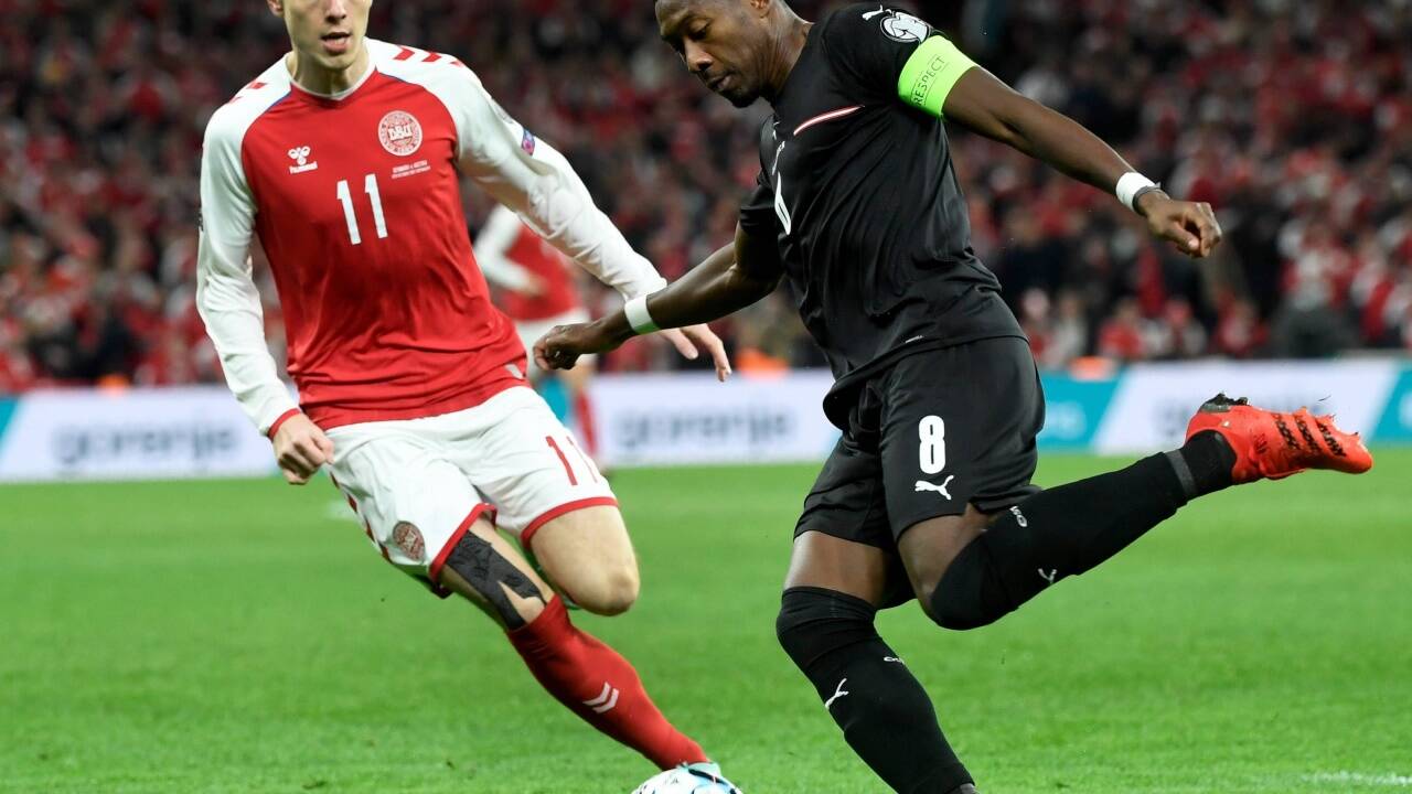 ÖFB-Kapitän David Alaba (r.) und Co. mussten sich Dänemark mit 0:1 geschlagen geben.  